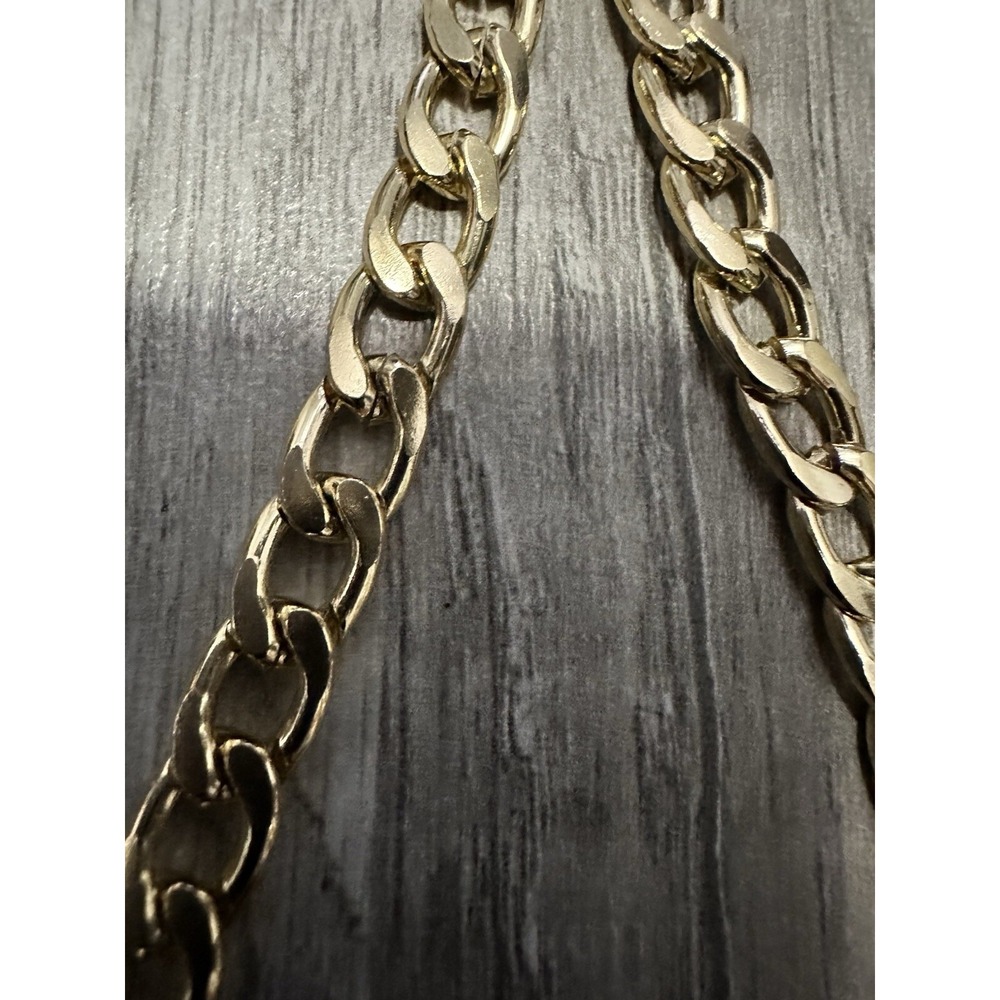 Urban‎ Outfitters Cowl Slip Dress Black Mini Dress Gold Chain Straps Zip Medium - Picture 3 of 12